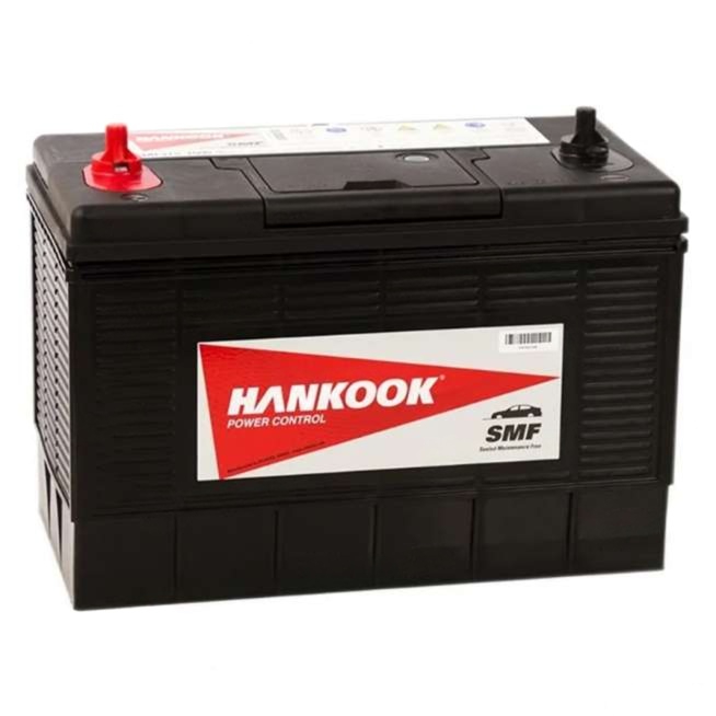 Батарея аккумуляторная HANKOOK 31S1000 100А/ч 1000А универсальная полярн. резьбовые (Америка)